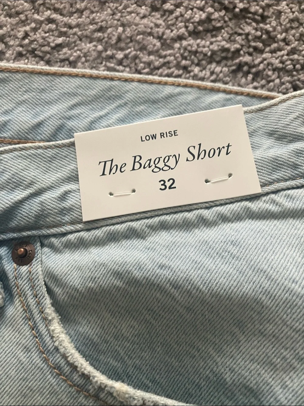 Abercrombie & Fitch Low Rise Baggy Shorts